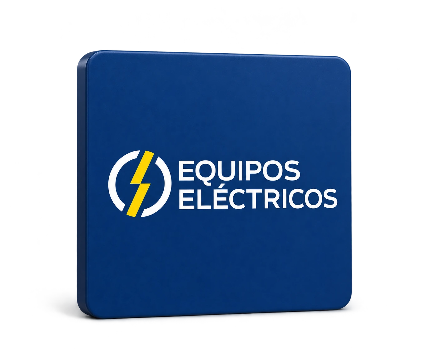 Mockup del logo Equipos Eléctricos