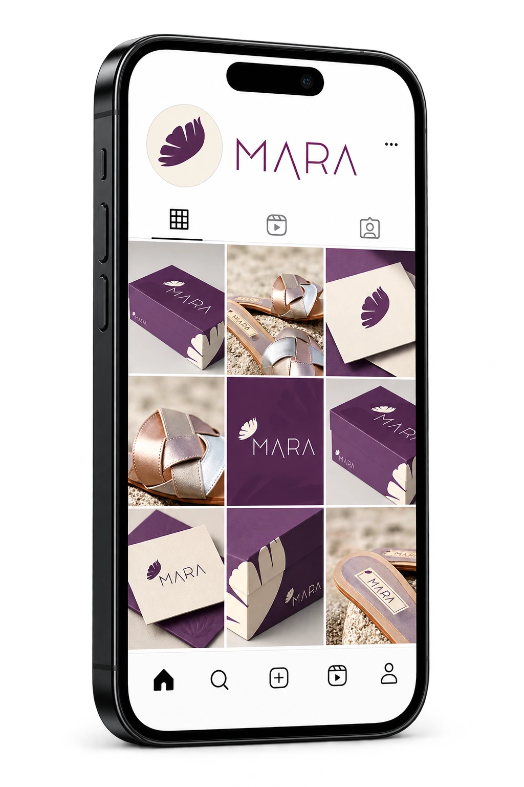 Mockup de redes sociales MARA
