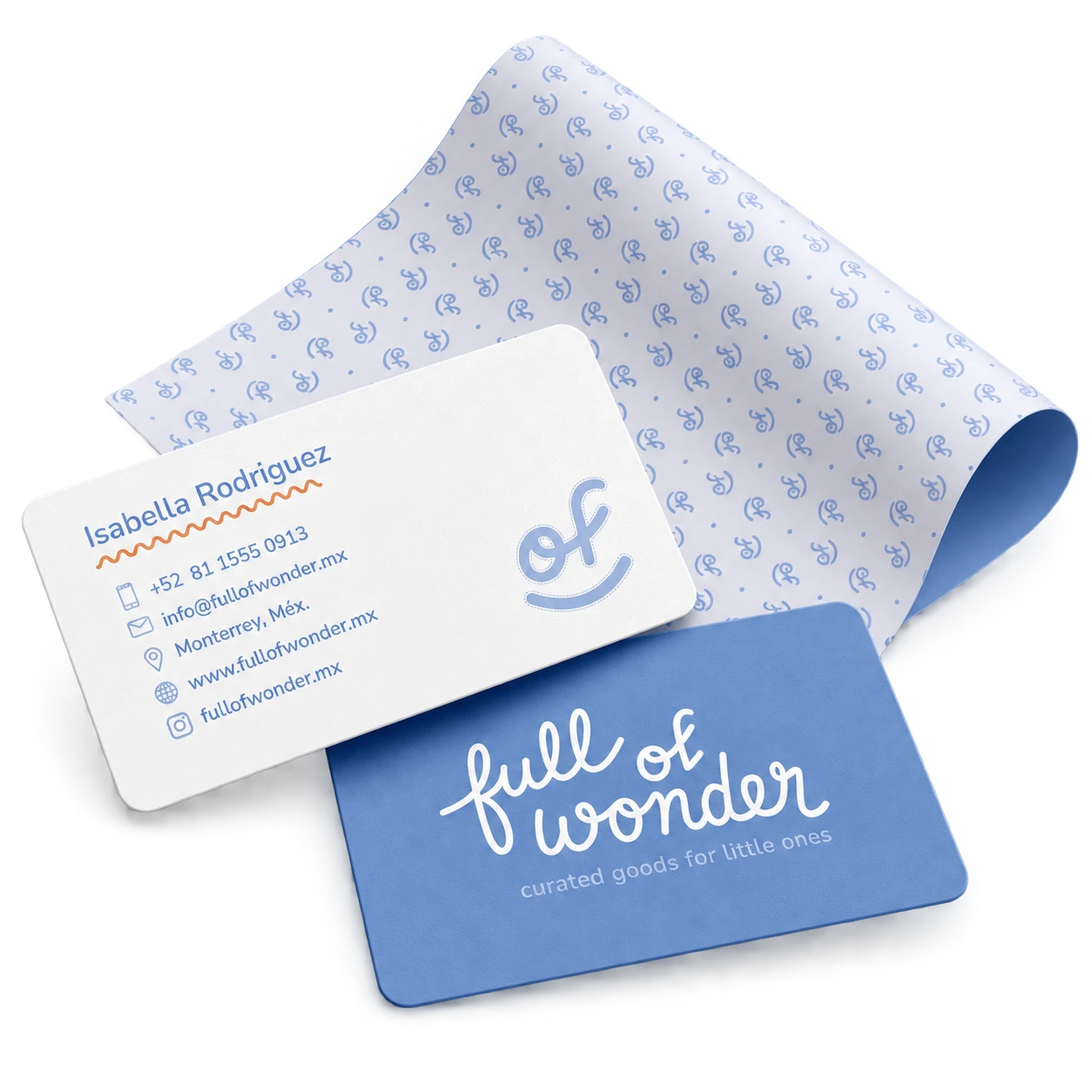 Full of Wonder: Papelería de marca