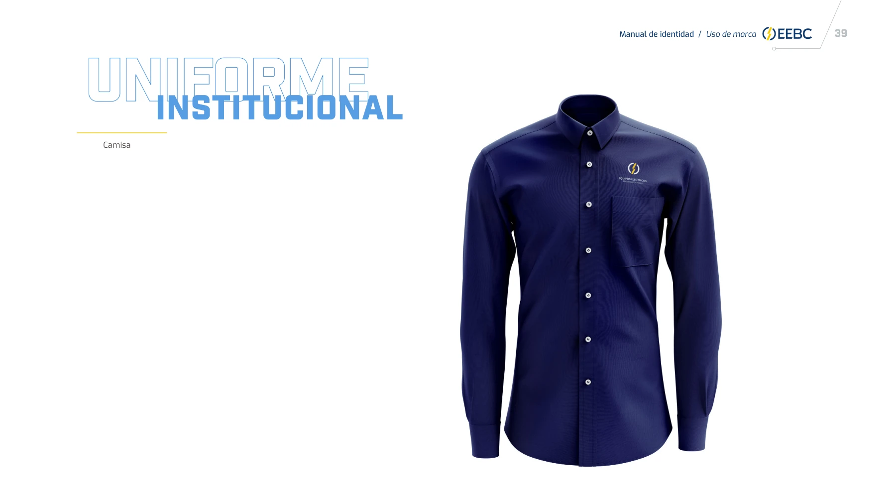 Equipos Eléctricos: Camisa institucional