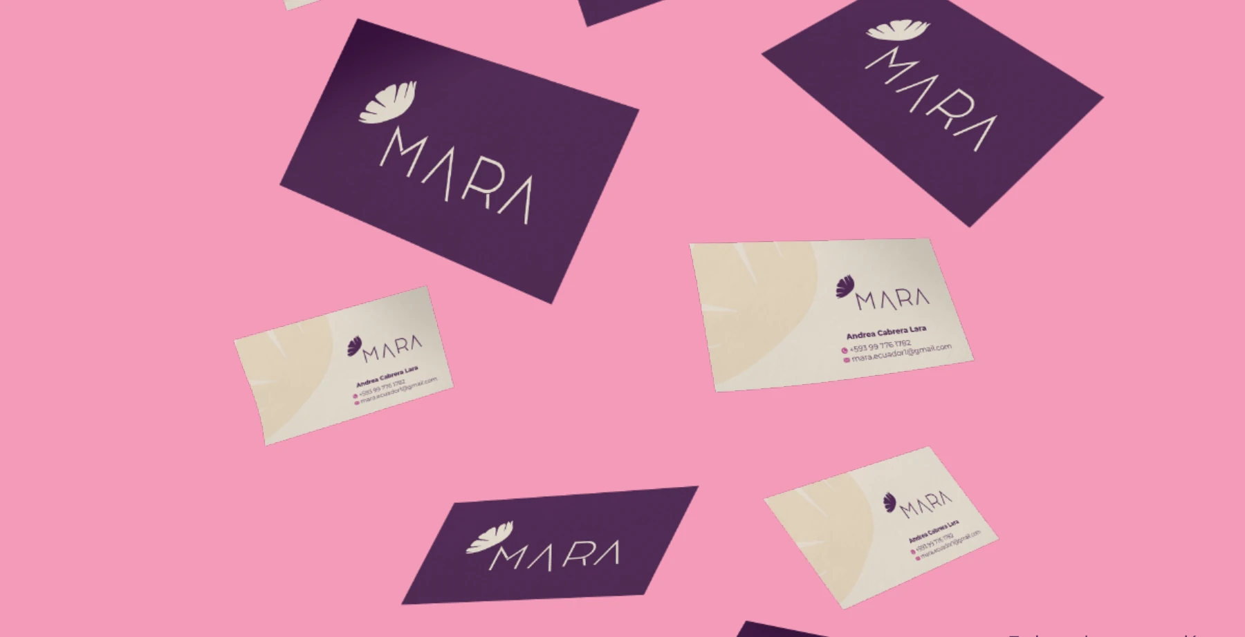 MARA: Tarjetas de presentación