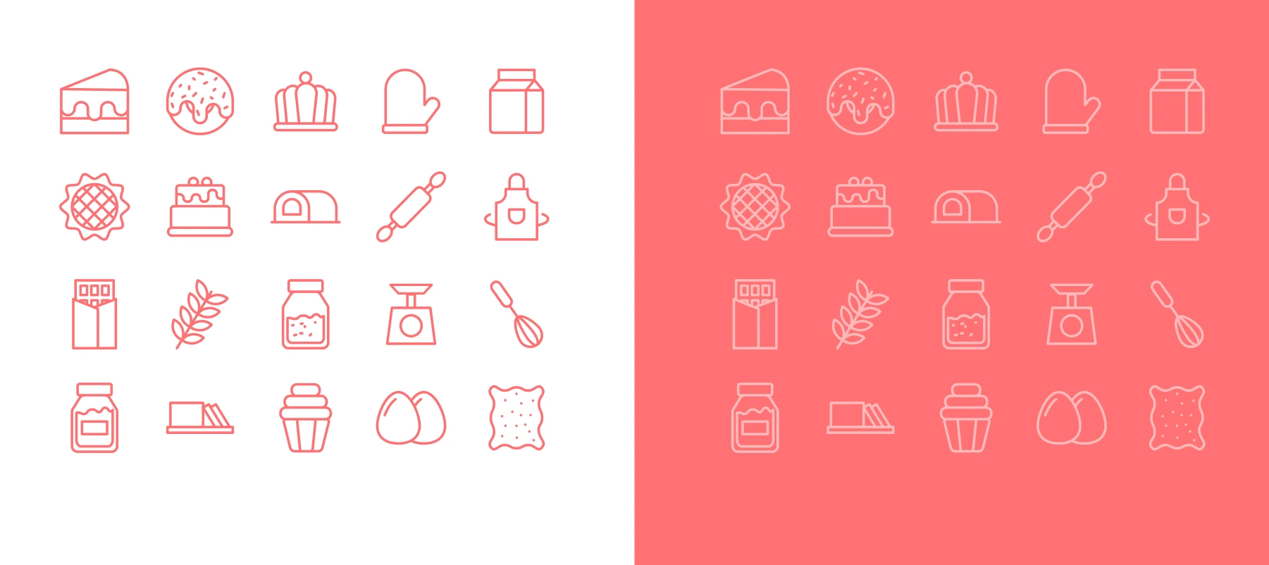 Ñami Ñami: Sistema de iconografía