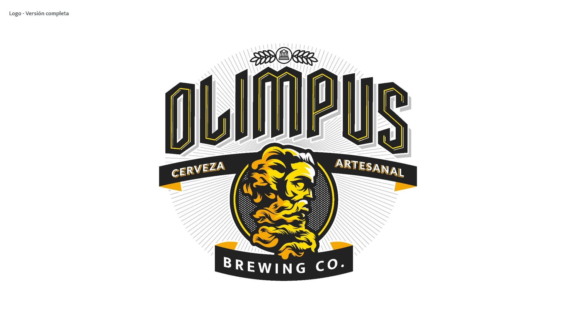 Olimpus: Logotipo completo